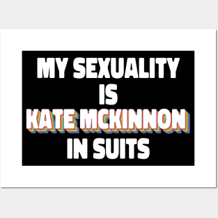 My Sexuality Is Kate McKinnon In Suits Posters and Art